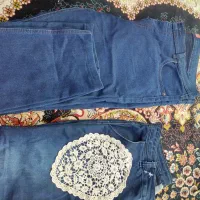 ست شلوار لی زنانه و مردانه