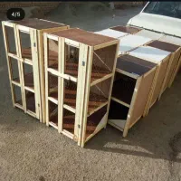 قفس کبوتر و خروس لاری و لونه سگ