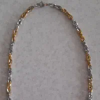 زنجیر استیل دورنگ