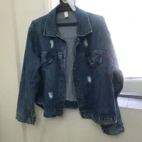 کت جین سایز  بزرگ 5x (کراپ)