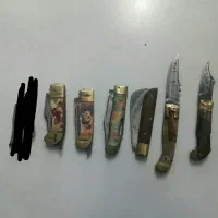 چاقو ضامن دار وتاشو
