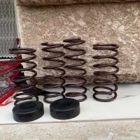 لوازم پراید اگزوز استیل اصلی ب شرط و فنر لنزو اصلی