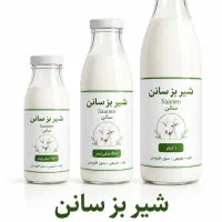 شیر بز سانن فرانسوی کاملاً تازه و خالص