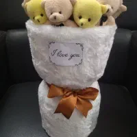 بوکت خرس و گل