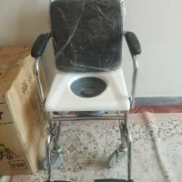 یک عدد ویلچر  حمام بهکار لگن دار  نو و سالم