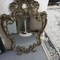 آینه و کنسول برنجی