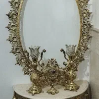 آینه شمعدان آلیاژ