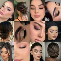 میکاپ و شینیون vip عروس و همراه/ ۳۰٪تخفیف