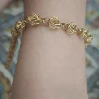 دستبند طلا مدل زنبوری
