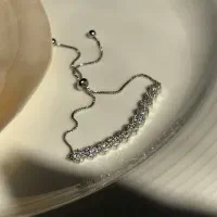 دستبند استیل آسانسوری،طرح فلاور، طرح گل، ژوپینگ،