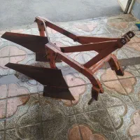 گاو آهن دو خیش تراکتور باغی
