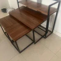 کنسول ،میز جلو مبلی و میز عسلی کاملا نو