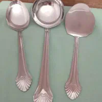 ست کفگیر ،  چاقو آشپز خانه و میوه خوری