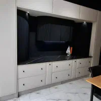 کابینت|کتابخانه، شلف، قفسههای دیواری|چالوس, |دیوار