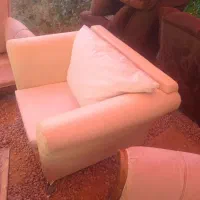 فروش مبل چرمی تمیز ۷ نفره