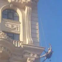 کاردرارتفاع  باارتفاع کاران اراک پیچ روالپلاک نما