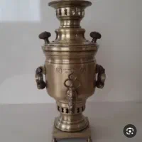 سماور استوانه ۱لیتری ظخیم سنتی و کلکسیونی