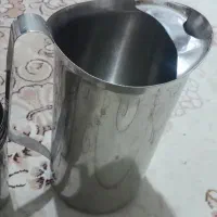 تنگ استیل با لیوان