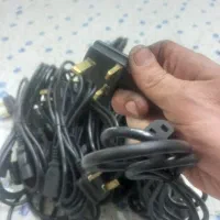 کابل برق سه پین برنجی کامپیوتر