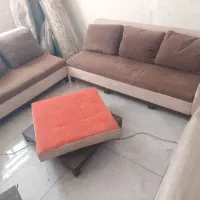 مبلمان ال راحتی ۷نفره با میزجلومبلی ۲ تاصندلی مبل
