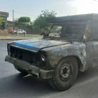 نیسان گازائیلی تصادفی سوخته