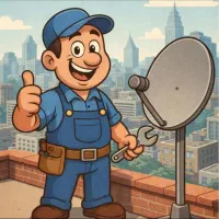 نصب آنتن وتنظیم شبکه