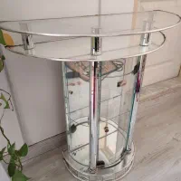 میز آینه و شمعدان