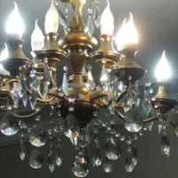 لوستر کاملا سالم سه عدد پنج شاخه