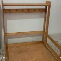 استند قهوه ساز چوبی
