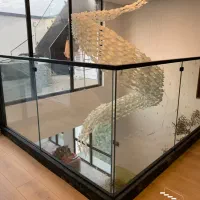 نرده شیشه ای طراحی - اجرا