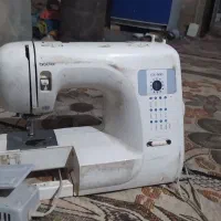 چرخ خیاطی خاک خورد معاوزبا ماشین شارژی