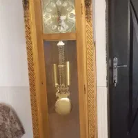 ساعت ایستاده چوبی