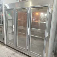 یخچال ایستاده سه درب مغازه