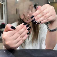 تخفیف کاشت ناخن  ترمیم فقط ۳۹۰  -رنگ و لایت-کراتین