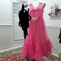 لباس مجلسی دخترونه تمیز مناسب 7ساله تا 9ساله