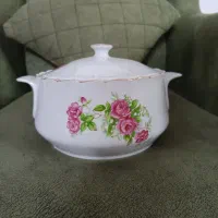 سوپ خوری گل سرخ ۲ عدد