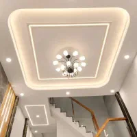 اجرای سقف کاذب(کناف و راویز)
