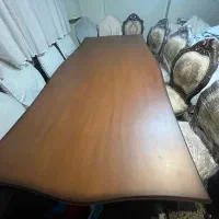 میلمان سلطنتی ۷ نفره و میز ناهار خوری ۱۲ نفره