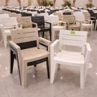 صندلی پلاستیکی باغ میز نهارخوری