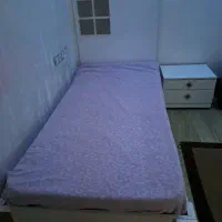 تخت خواب تک نفره تمام mdf