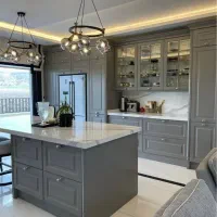 کابینت آشپزخانه با صفحه و یراق‌آلات رایگان کد(۰۹)