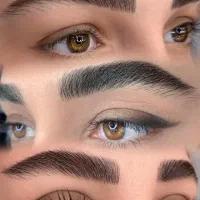به یک مدل ابروی نچرال بدون تتو برای آکادمی معروف