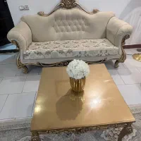مبل ۷ نفره شیک  با میز ناهار خوری۴ نفره