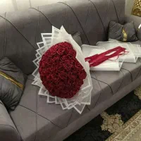 دسته گل روبانی 06