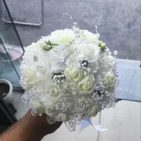 انواع دسته گل های مصنوعی عروس با قیمت عمده