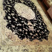فرش ۱۲متری سرمه ای وشیری
