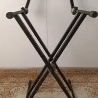 پایه ضربدری دوبل مخصوص دستگاه دی جی و ارگ