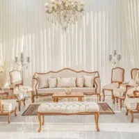 مبل خوش دوخت کلاسیک/سرویس خواب پاتختی چوب محکم