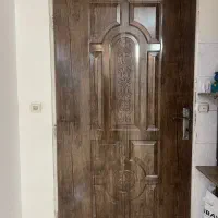 درب چوبی