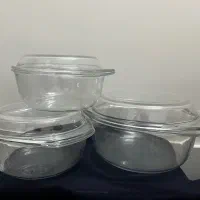 ظرفه سه تیکه در دار